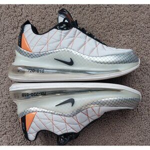 Nike White and Orange Athletic Shoes